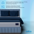 Certified Therma-Pure Memory Foam Mattress with Reflex Foam - 7 Zone- Medium Firm